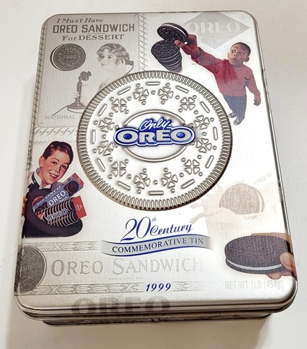 Collector tin oreo cookie - collector, tin,